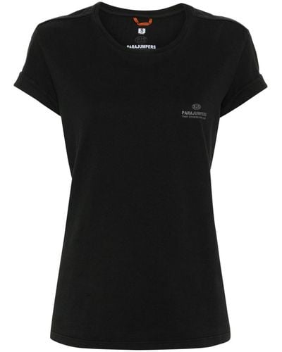 Parajumpers Myra Katoenen T-shirt - Zwart