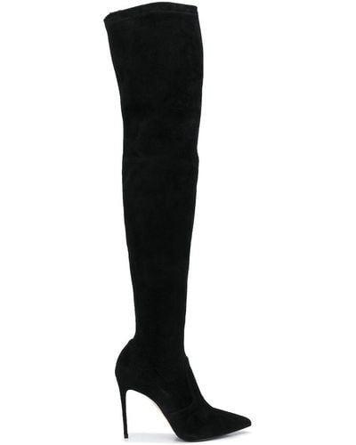 Le Silla Carry Over Thigh-high Boots - Black