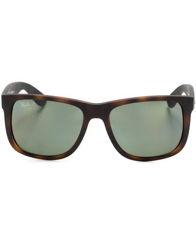 Ray-Ban Justin Classic Square-frame Sunglasses - Grey