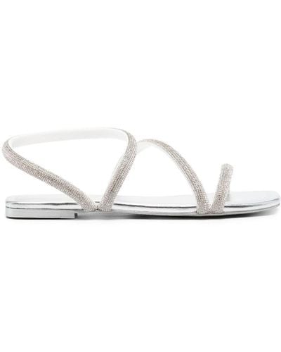Chiara Ferragni Andromedra flat sandals - Weiß
