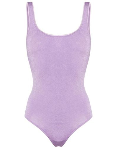 Wolford Seamless shimmering body - Viola
