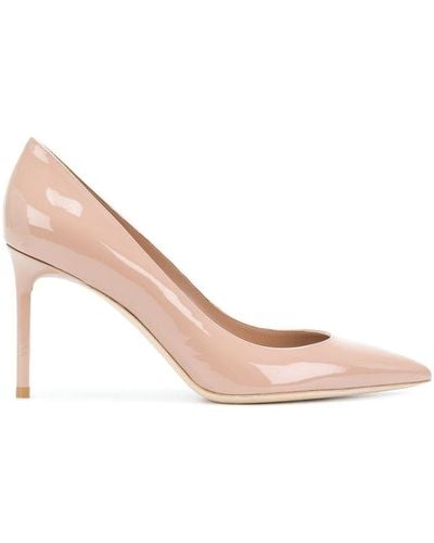 Saint Laurent Anja 85mm Court Shoes - Pink