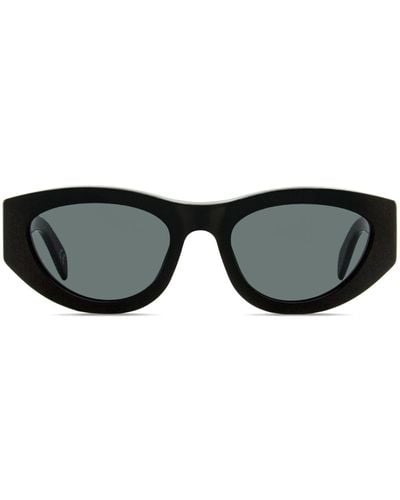 Marni Rainbow Mountains Cat-eye Sunglasses - Black