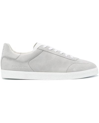 Givenchy 4g-motif Suede Trainers - White
