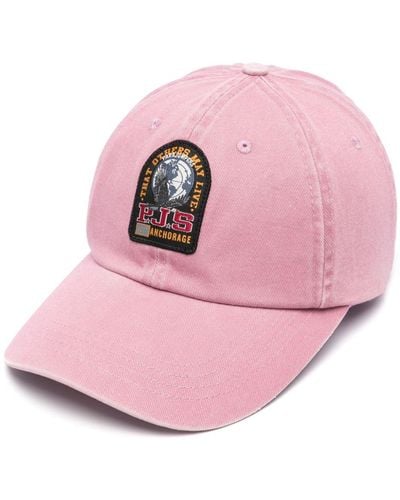Parajumpers Logo-patch Baseball Cap - Pink