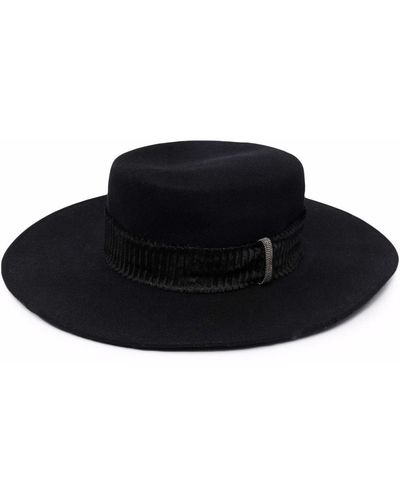 Black Fabiana Filippi Hats for Women | Lyst