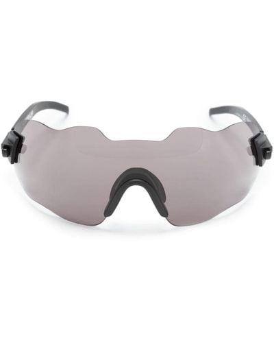 Kuboraum Rahmenlose Mask E50 Sonnenbrille - Grau