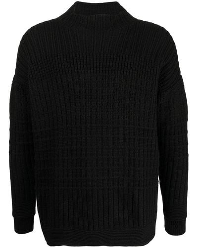 Toogood The Plough Wool Sweater - Black