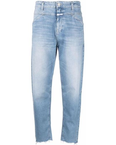 Closed Tapered-Jeans - Blau