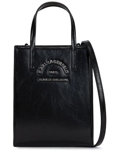 Karl Lagerfeld Rue St-guillaume Tote Bag - Black