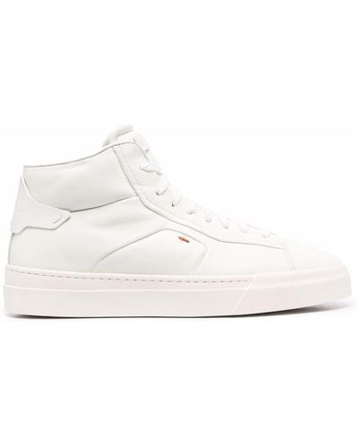 Santoni Sneakers alte - Bianco