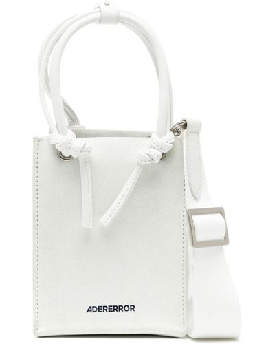 Adererror Small Shopper Shoulder Bag - White