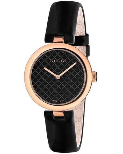 Gucci Horloges - Zwart