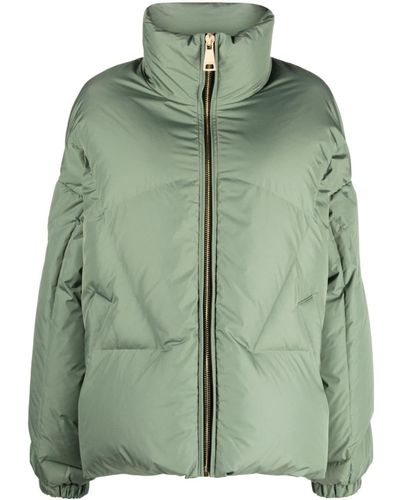 Khrisjoy Moon Quilted Puffer Jacket - Green