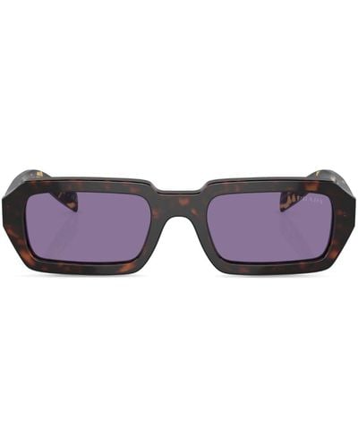 Prada Sonnenbrille in Schildpattoptik - Lila