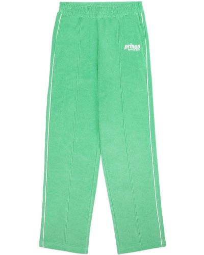 Sporty & Rich Prince Sporty Terry Track Trousers - Green