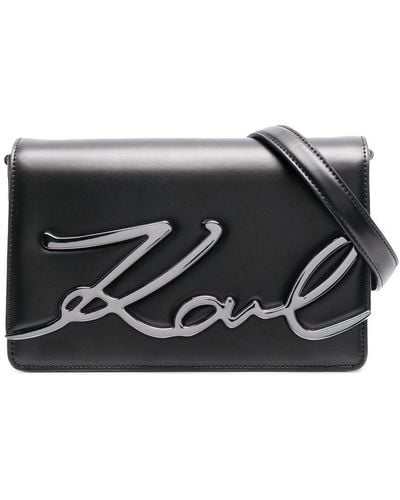 Karl Lagerfeld K/signature ショルダーバッグ - ブラック
