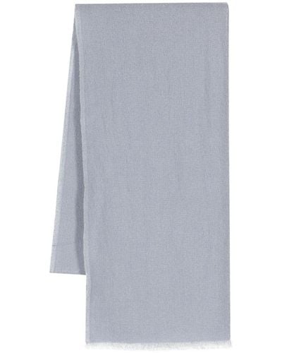 Eleventy Knitted Cashmere Scarf - Gray
