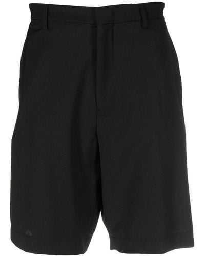Msftsrep Logo-print Tailored Shorts - Black
