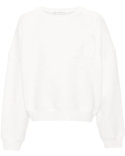 The Row Troy Jersey Sweatshirt - White