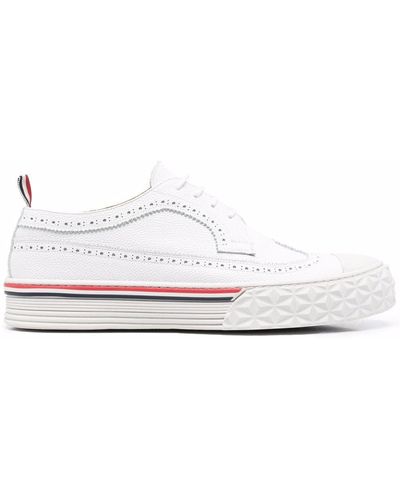 Thom Browne Brogue Sneakers - Wit