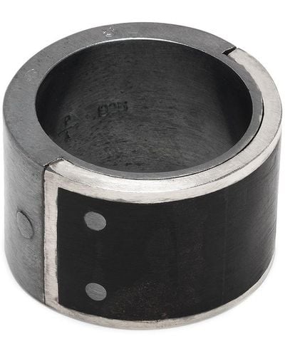 Parts Of 4 17mm Sistema Ring - Black
