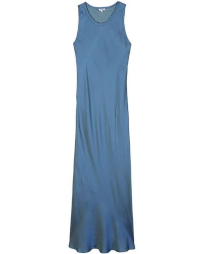 Aspesi Mouwloze Maxi-jurk - Blauw