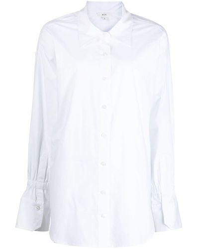 A.L.C. Monica Cotton Shirt - White