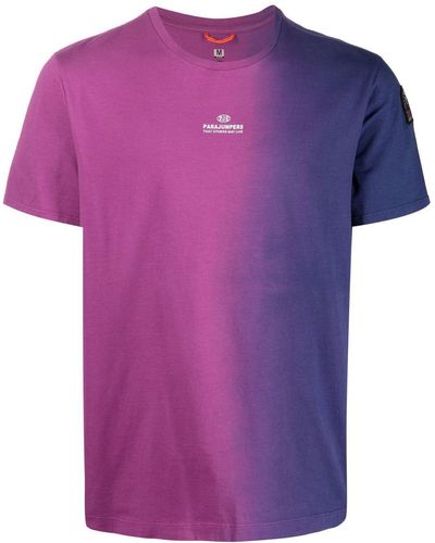 Parajumpers Logo-print T-shirt - Purple