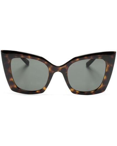 Saint Laurent Butterfly-frame Sunglasses - Grey