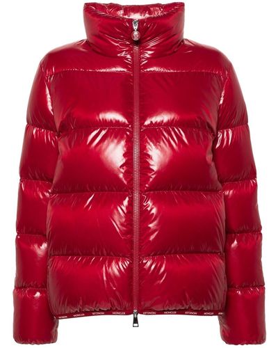 Moncler Abbadia Puffer Jacket - Red