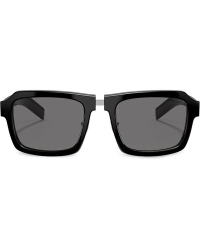 Prada Gafas de sol con montura cuadrada - Negro