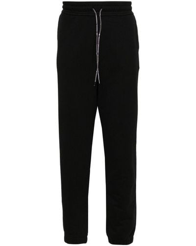 Vivienne Westwood Orb-embroidered Drawstring Track Trousers - Black