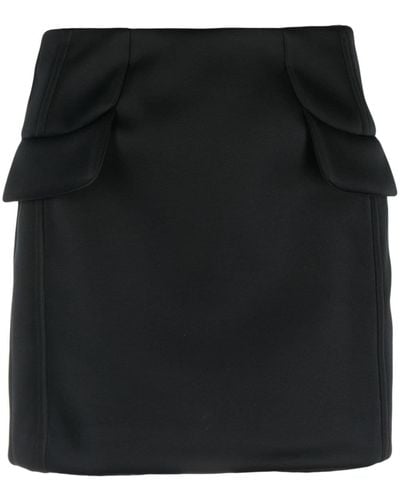 MSGM Gelaagde Shorts - Zwart