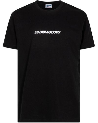 Stadium Goods T-Shirt mit Logo - Schwarz