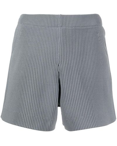 JNBY Knitted High-waisted Shorts - Grey