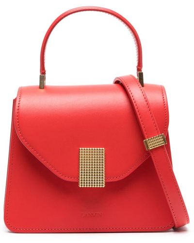 Lanvin Concerto Leather Mini Bag - Red
