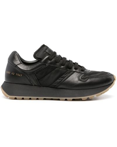 Common Projects Track Classic Leather Trainers - Black