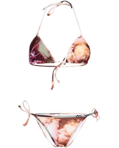 Vivienne Westwood The Kiss Triangle-cup Bikini - White