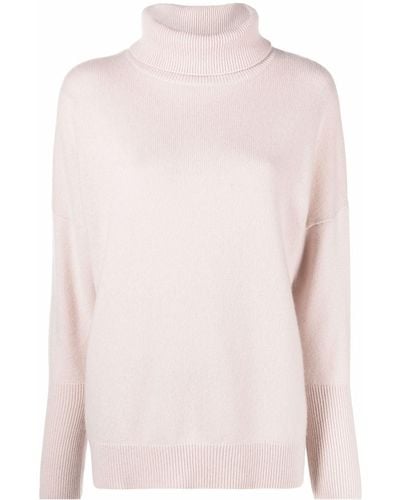 Chinti & Parker Roll-neck Cashmere Sweater - Pink