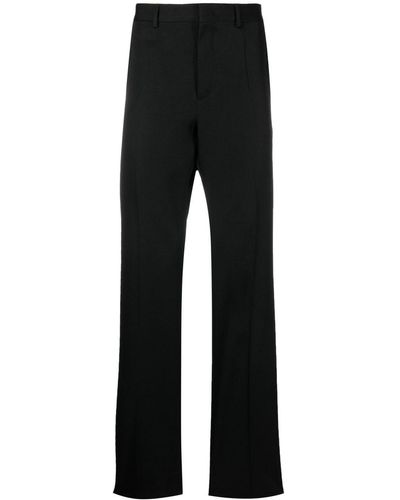 Valentino Garavani Pressed-crease Four-pocket Tailored Pants - Black