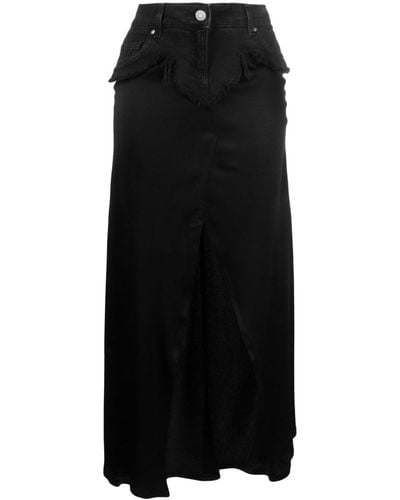 Blumarine レイヤード スカート - ブラック