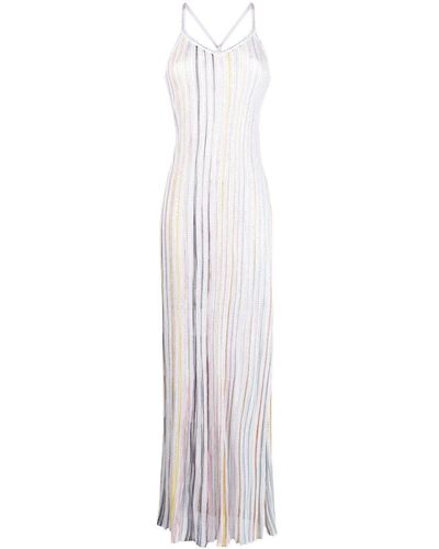 Missoni Sequin-embellished Maxi Dress - White