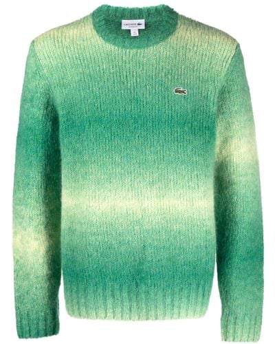 Lacoste Pullover aus Alpakawolle - Grün