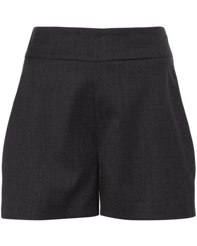 IRO Pantalones cortos de vestir Mytrina de talle alto - Negro