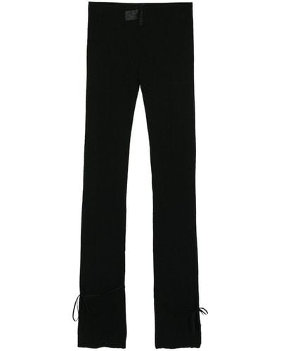 Paloma Wool Foggo Semi-sheer Trousers - Black