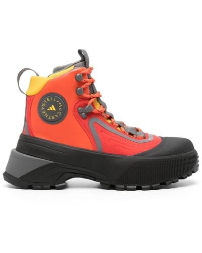 adidas By Stella McCartney Terrex Hiking Boots - Red