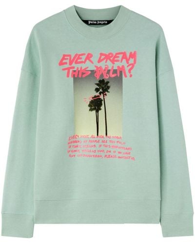Palm Angels Palm Dream Sweatshirt - Grün