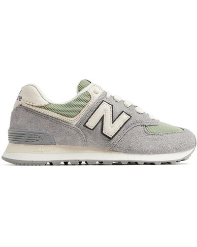New Balance 574 Lace-up Trainers - White