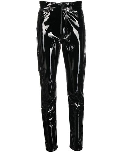 Philipp Plein Pantaloni biker Super-High - Nero